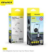 Awei X45  X77 X88   magnetic car phone holder fincan 360 ° rotation cep telefon braketi vantuz car h