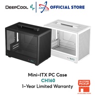 DEEPCOOL CH160 ITX PC Case - Black/White