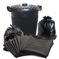 Garbage Bag Super Thick 28 x 36 / 32 x 40 / 36 x 48 (900g) Heavy Duty Plastic Bag for Garbage Bin Bl