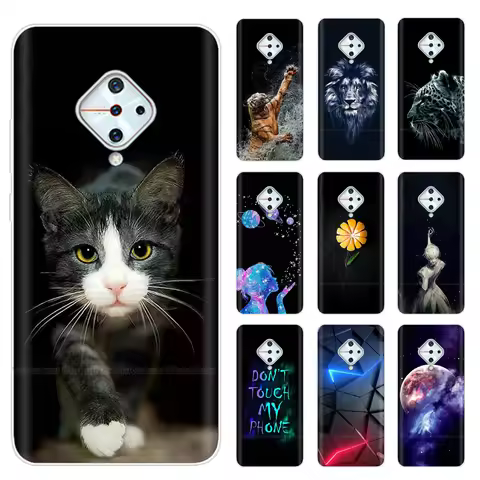 Phone Case For vivo V17 Case Soft Clear TPU Silicone Cover For Vivo 1920 Coque For Vivo v17 Russia V