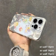 🔥ส่งจากไทย🔥นางฟ้า แฟชั่น โปร่งใส เคส for iPhone XR body 14Pro 13Pro เคสไอโฟน Xr บอดี้ 13Pro body 15p