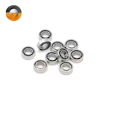 10PCS SMR63W2 OPEN 3X6X2 mm Stainless Steel Ball Bearing ABEC-7 Miniature Ball Bearing SMR63Z SMR63 
