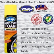 Waxco Hands Free Cleans & Shine Tyre Foam Tire Wheel Shine Spray - 500GM