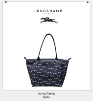 [LONGCHAMP Gallic]  longchamp official store bag L1899 L2605 Pegasus print Tote Bags nylon waterproof bag long champ bags