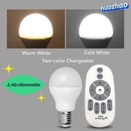 Ready Stock  LED Bulb  Remote Control Smart Light E27 AC85-265V 7W 9W 12W RF 2.4G Wireless  Timing T