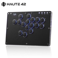 Haute42 T16 Texture Full-Key Arcade Controller for Switch/PC/PS4/PS3/Steam Deck Slim Fighting Game K