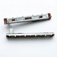 2PCS B10K 128mm Linear Slide Potentiometer for DJ Mixer Audio Equipment 3-Pin 15mm Handle