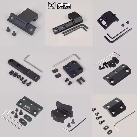 Tactical M-lok ARIS Series Surefire M300 M600 Offset Scout Mount Fit M-lok Keymod SMR Rail Base Airs