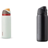 Owala 32oz Stainless Steel Thermos Water Bottle with Straw, 2pcs Pack