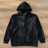POLO Ralph Lauren 經典馬球LOGO圖案刺繡拉鍊連帽衛衣 男女同款 防風 風衣 開衫 衝鋒衣 外褸 男女同款 女裝 男裝 Jacket 風褸 Parkas Wind Breakers 