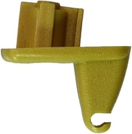 PT Auto Warehouse 80016 - Sun Visor Hook Clip, Beige (Replaces # JPS2218964, 1EJ51BD120, 1ET511W1AA,
