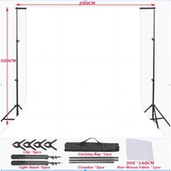 กรีนสกรีน Green screen ผ้าเขียว เพื่อสอนออนไลน์ สตูดิโอ (สินค้าไม่รวมโครงฉาก) 3M 1.6 M studio backgr