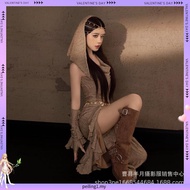 Studio Princess Sand Dune Wasteland Desert Temperament Internet Celebrity Same Photography Stage Cos