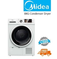 MIDEA 8KG Condenser Dryer (FREE STACKER)