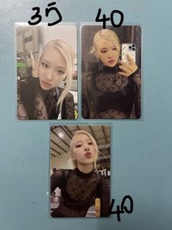 Rosé Blackpink born pink 小卡
