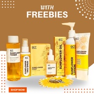 SCT UNLIMITED Sunflower Soap w Niacinamide Lotion Duo Serum SCT Sunscreen SPF 50 PA+++ Sunflower Oil