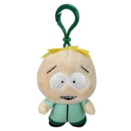 Cute Anime South Park Bullsitoy Plush Keychain Chains Keyholder Bag Pendant Kids Stuffed Toy Doll
