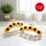 Large Sunflower Hair Clip for Women and Girls  Klip Rambut Bunga Matahari Besar Aksesori Rambut Bung