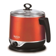 （二手）歌林Kolin-1.5L隔熱304不鏽鋼美食鍋(KPK-MNR151)-附蒸架
