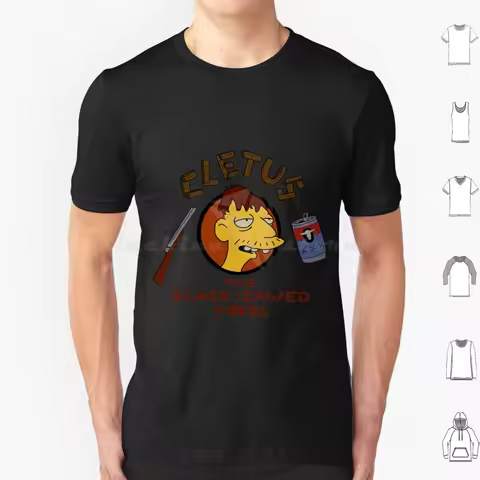 Cletus T Shirt 6xl Cotton Cool Tee The Funny Homer Meme Bart Lisa Cartoon 90s Marge Tv Green Homer M