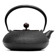 及富 南部鐵器 鐵瓶 鐵壺 平丸Arare 黑色 銅蓋1.2L IH對應 日本