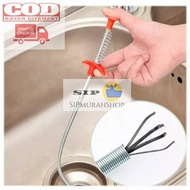 Sink Hole Cleaner - Anti-Clog Tool - Flexible Wire Drain Pipe Cleaner Sink Drain Cleaner Anti-Clog D