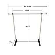 Sào phơi quần áo inox lắp ghép F32 Vininox