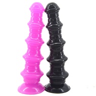 Pagoda anal plug with suction cup sex toys anal dilator big dildo butt massage expanding man lesbian   masturbator flirt