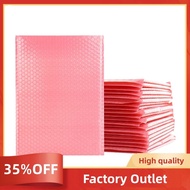 IN STOCK 50 Pcs 15X20+4cm Pink Bubble Mailing Self-Sealing Padded Envelope Transport Bag Suitable fo