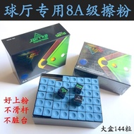 Black Eight Gun Tip Pink Cue Billiard Rod Accessories8a Oily Chinese Style Leather Head Powder Chalk