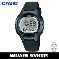 (100% Original) Casio LW-200-1B Standard Digital 10-Year Battery Black Resin Kid's Watch LW-200-1BV 