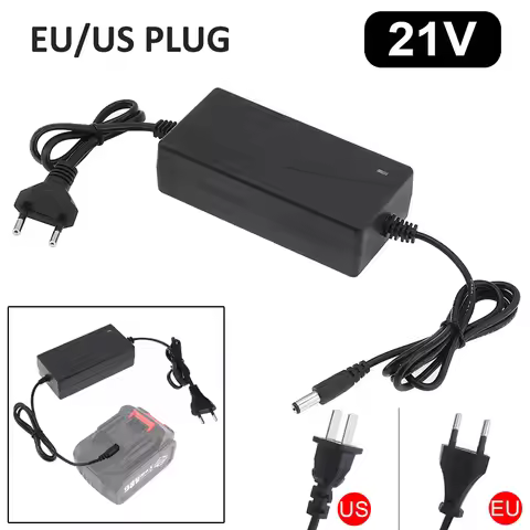 18650 Battery Charger for 18V 21V Electric Screwdriver Wrench Cordless Drill Saw Battery Pack Power