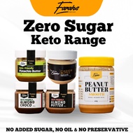 Farahs Keto Zero Sugar Peanut Butter Pistachio Almond Chocolate Butter Spread