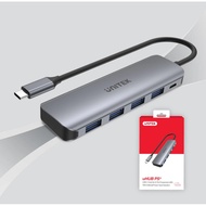 Cable TypeC to 4 Usb3.0 + Micro Usb 10W Unitek H1107A. Adapter from Type C to 4 USB ports + 1 micro 