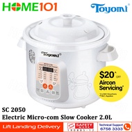 Toyomi Electric Micro-com Slow Cooker 2.0L SC 2050