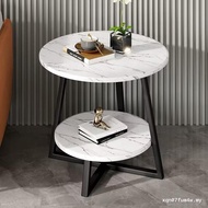 Small Small Table Household Living Room Mobile Side Table Balcony Light Luxury High-End Creative Cof