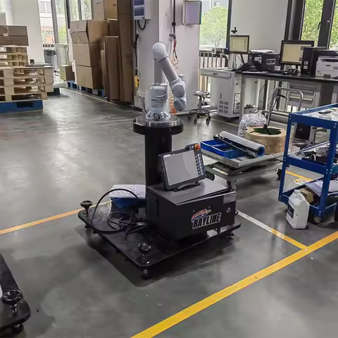 Industrial Robotic Arm 6 Axis For Laser/TIG/MIG Welding Machine Cutting Pick Drop Palletizing Collab