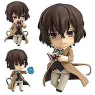 Bungo Stray Dogs Figure Dazai Osamu Changeable Face Movable Figure Q Version Cosplay Figure Model Gift