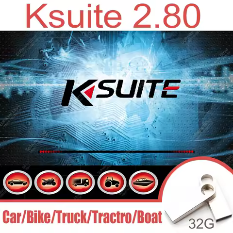 Newest software Ksuite 2.80 work with K E S S V2 V5.017 RSA Error Unlock Corrected for Car Truck Bik