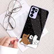 (KC07) Softcase Glass Lilac Oppo A16 | Case color for Oppo A16 | Kesing Oppo A16 | Casing berwarna Oppo A16 | Pelindung Hp | Sarung Hp | Softcase Oppo A16 | Case HP A16 | Case kaca anti pecah | Softcase motif | Softcase custom | case lilac