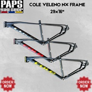 COLE VELENO NX FRAME 29x16" FOR MTB