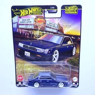 Hot Wheels Premium Boulevard Nissan Laurel C33 biru