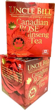 標叔玫瑰花旗參茶 2g/10包 (2盒裝)