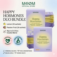 【Essential for women】Moom Health Happy Hormones Duo Bundle | Hormone Balance & Fertility Support for