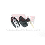 Nissan Teana J32 Skyline V36 3 Button Oval Smart Remote Keyless Fob Assy ID46 PCF7952 433.92mhz 285E