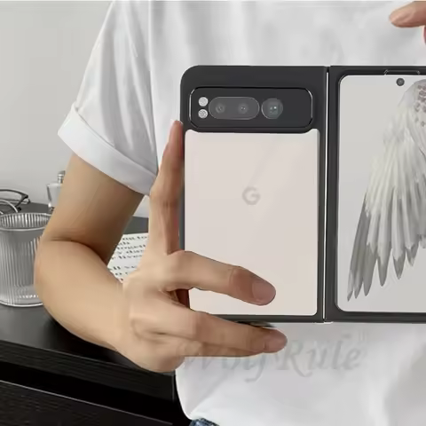 For Google Pixel Fold Case Cover Google Pixel Fold Capa Phone Back Shockproof Full Lens Protector Cl