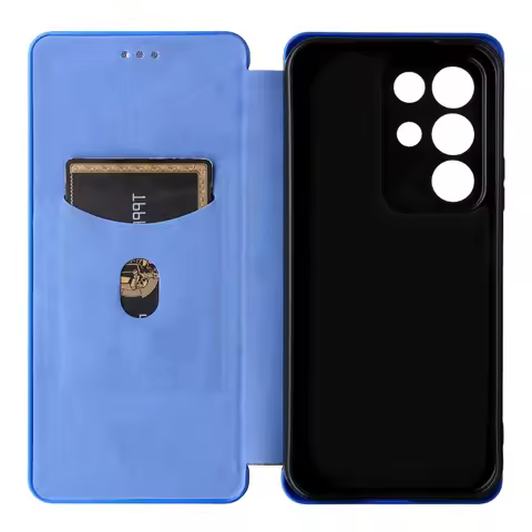 For OPPO Realme C85 5G Cover Luxury Carbon Fiber Skin Magnetic Adsorption Case For OPPO Realme 15X 5
