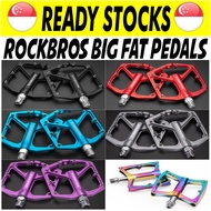 RockBros Fat Big Metal Pedal Bicycle Bike Foldable Foldie Cycle Anti Slip Pedals Bearing Bearings litepro Plastic