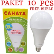 CAHAYA LED LIGHT BULB 1 YEAR WARRANTY LED LIGHT BULB PACKAGE 10 PCS 18W-30W