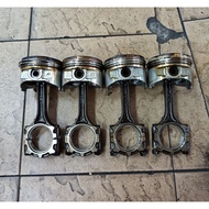 Piston and Conrod for Engine 4G91/ 4G92